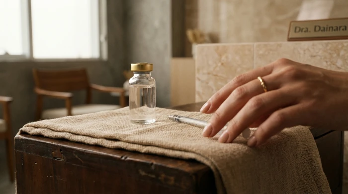 Materiais premium e tecnologia em harmonização